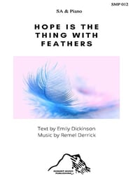Hope Is The Thing With Feathers SA choral sheet music cover Thumbnail